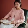 Fadzila Cardigan Kode 129 Pink