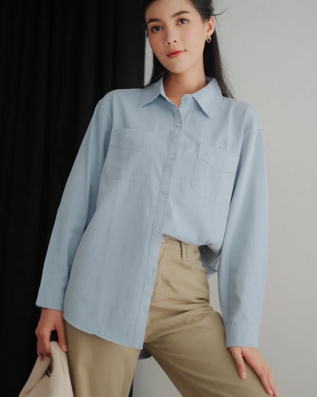 Farsya Shirt Blue - Image 2