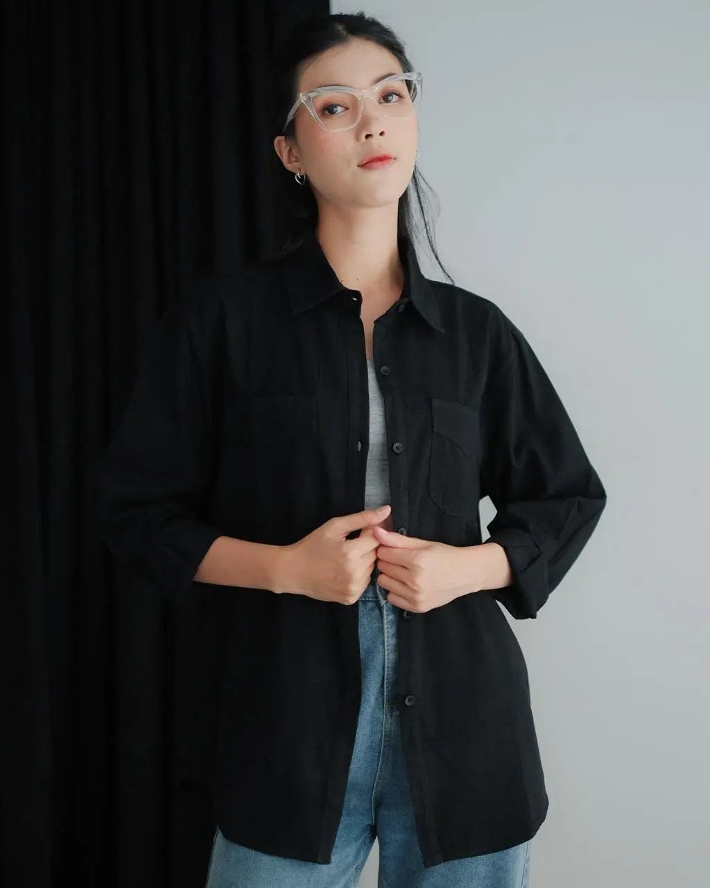 Farsya Shirt Black
