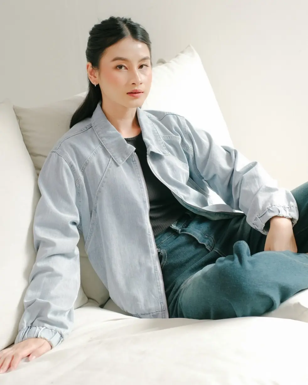 Fayre Denim Jacket Kode 481/0280 Light Blue