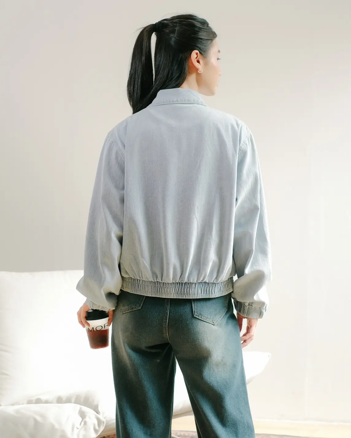Fayre Denim Jacket Kode 481/0280 Light Blue - Image 4