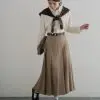 Fusena Skirt Kode 472 Khaki - Image 2