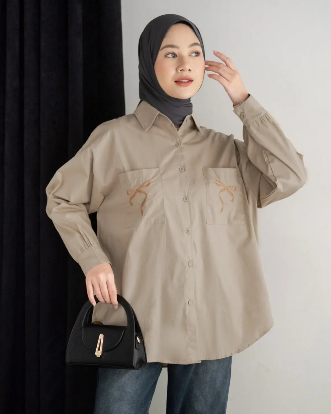 Gamora Shirt Kode 80238 Khaki