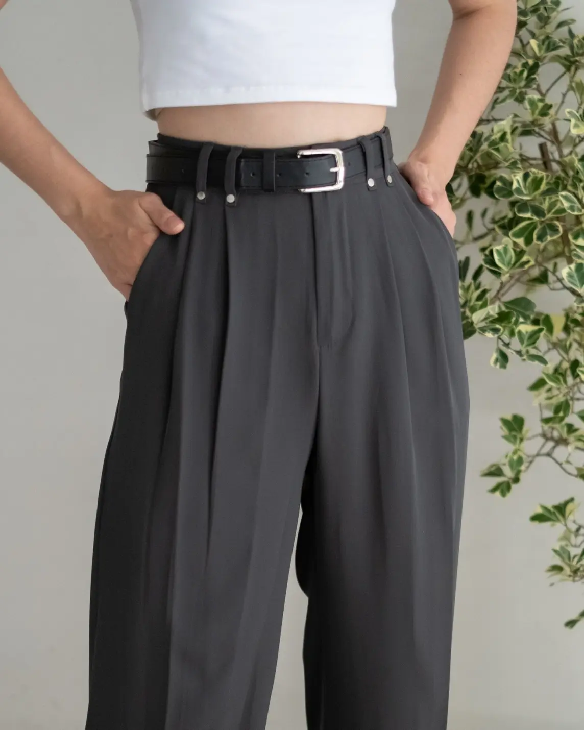 Gayatri Pants Kode 72 Dark Grey - Image 2