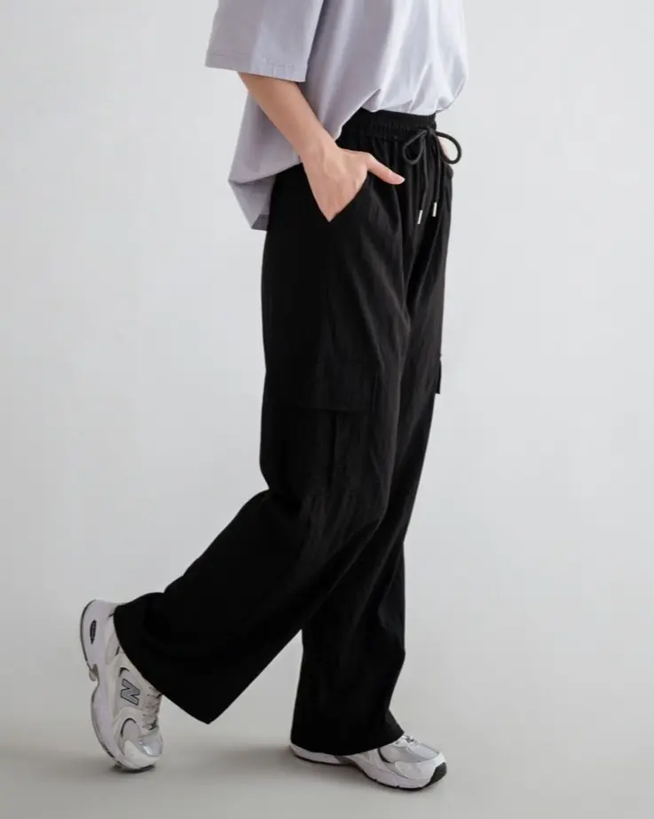 Glinda Cargo Pants Kode 74 Black - Image 2