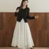 Greta Brocade Skirt Kode 415/2033 Broken White - Image 2