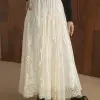 Greta Brocade Skirt Kode 415/2033 Ivory - Image 3