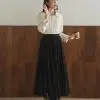 Greta Brocade Skirt Kode 415/2033 Black - Image 3