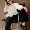 Hannah Shirt Cream - Image 2