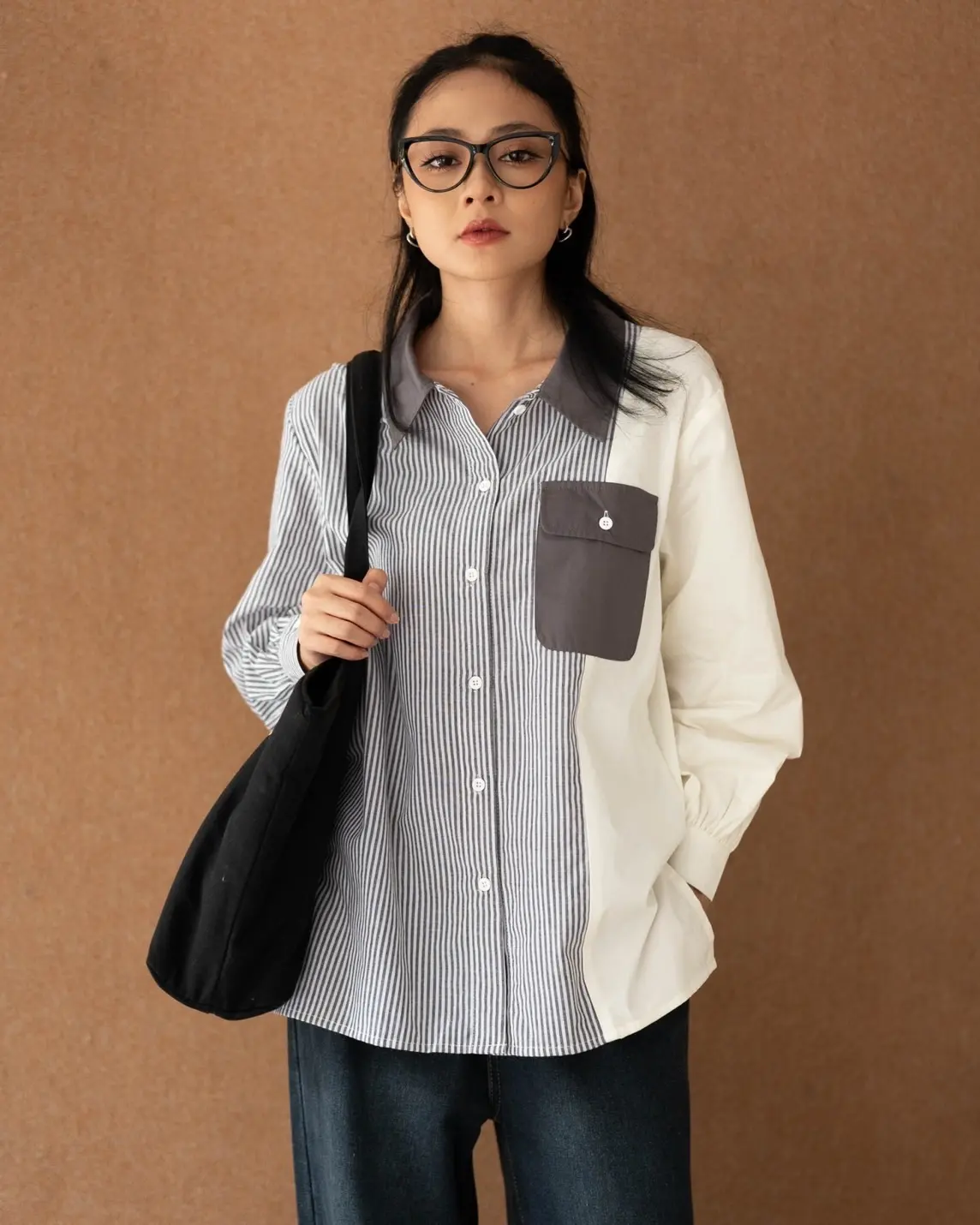 Hannah Shirt Dark Grey