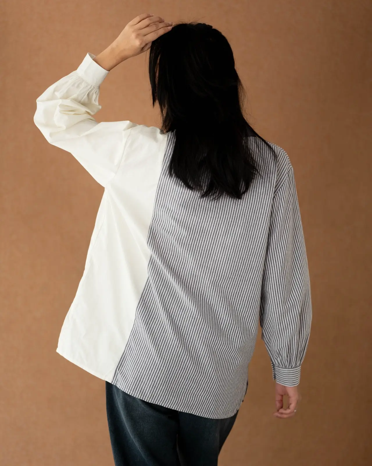 Hannah Shirt Dark Grey - Image 3