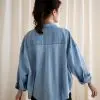 Harvena Denim Shirt Kode 113A Medium Blue - Image 3