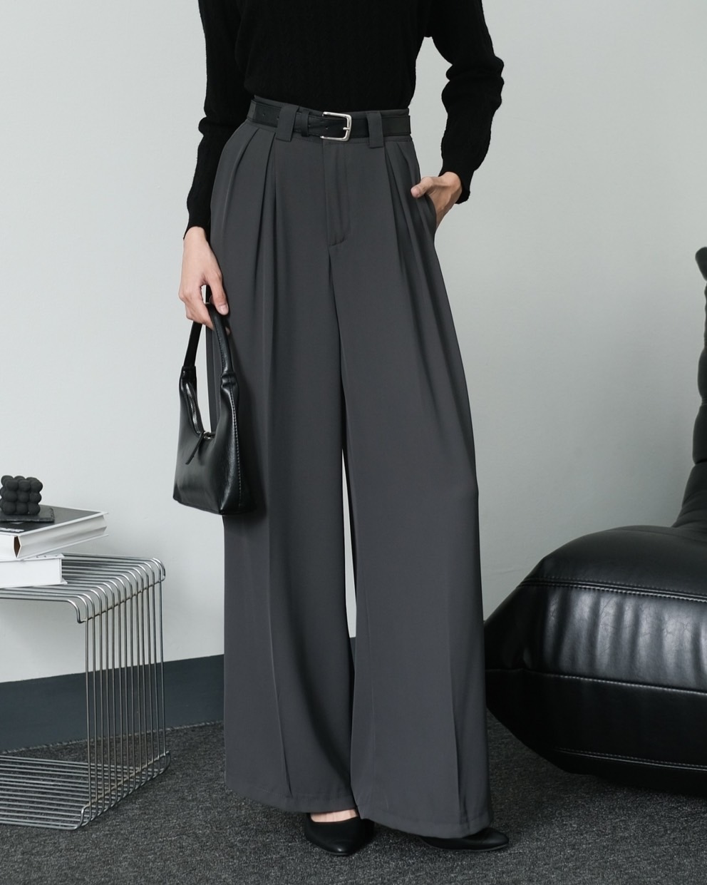 Herly Pants Kode 76 Dark Grey