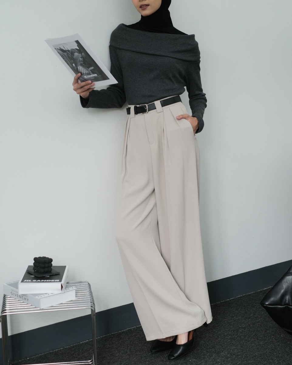 Herly Pants Kode 76 Beige