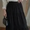 Humaira Skirt Kode 113 Black - Image 3