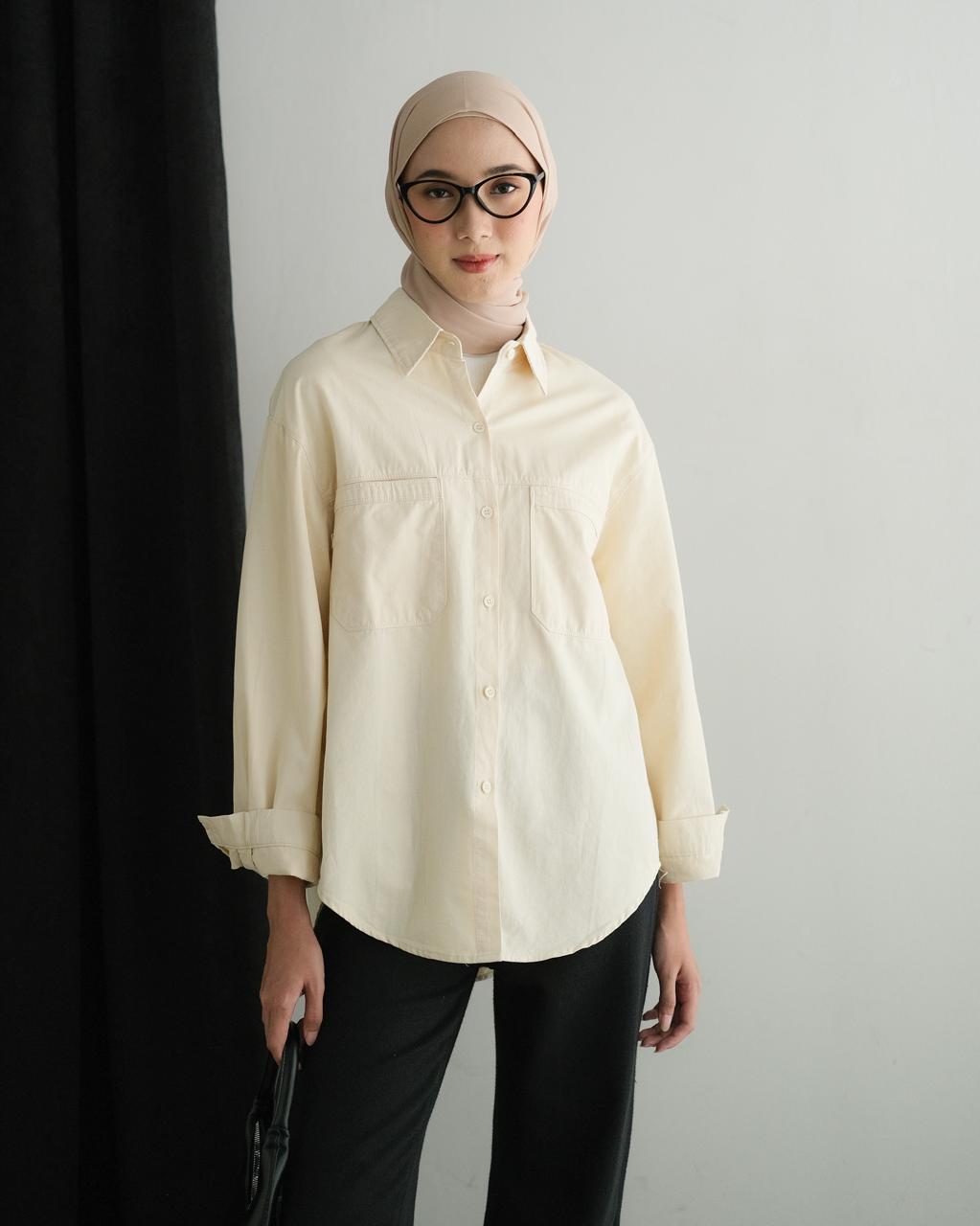Imara Shirt Kode 8110 Beige - Image 3
