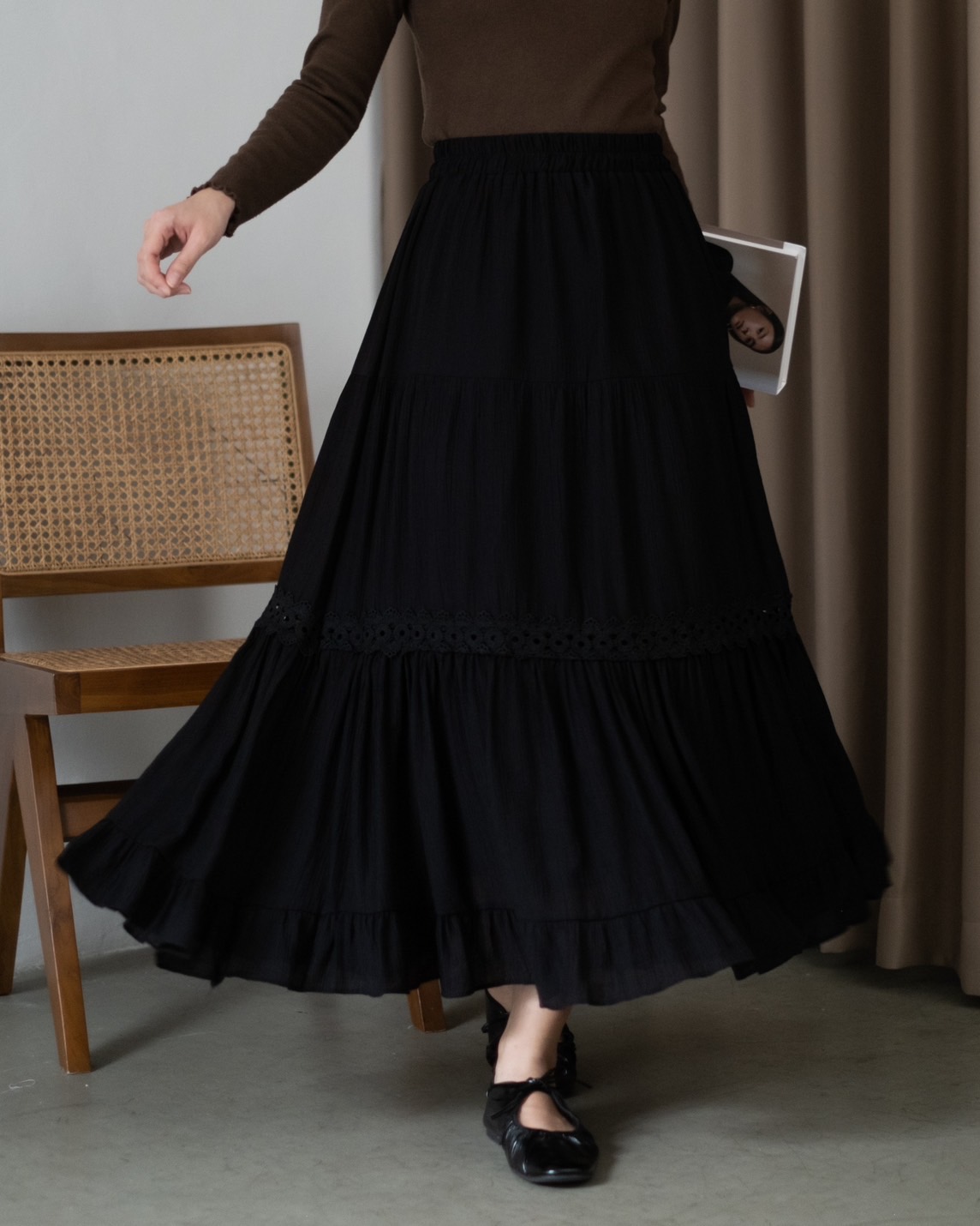 Ivele Skirt Kode 83 Black