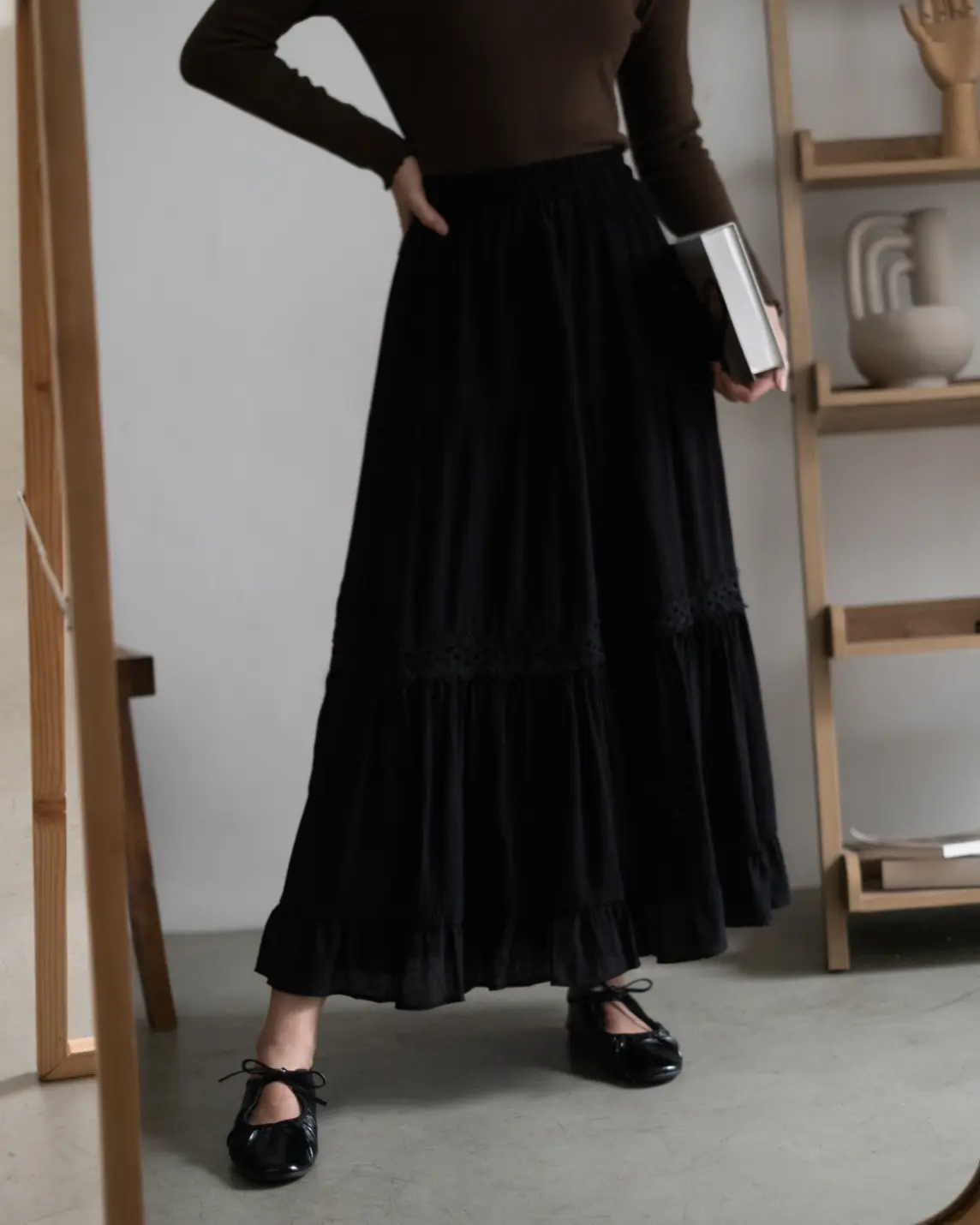 Ivele Skirt Kode 83 Black - Image 2