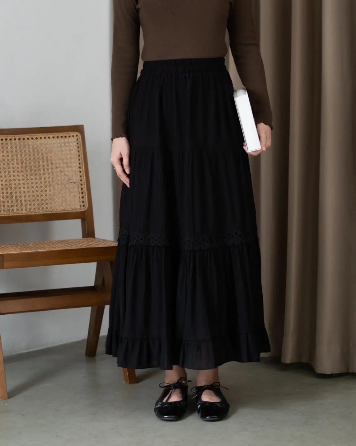 Ivele Skirt Kode 83 Black - Image 3