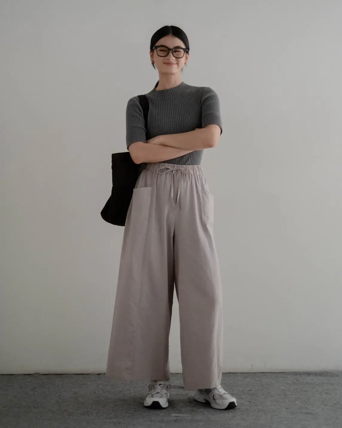 Izana Cullote Pants Kode 858 Grey