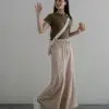Izana Cullote Pants Kode 858 Khaki - Image 2