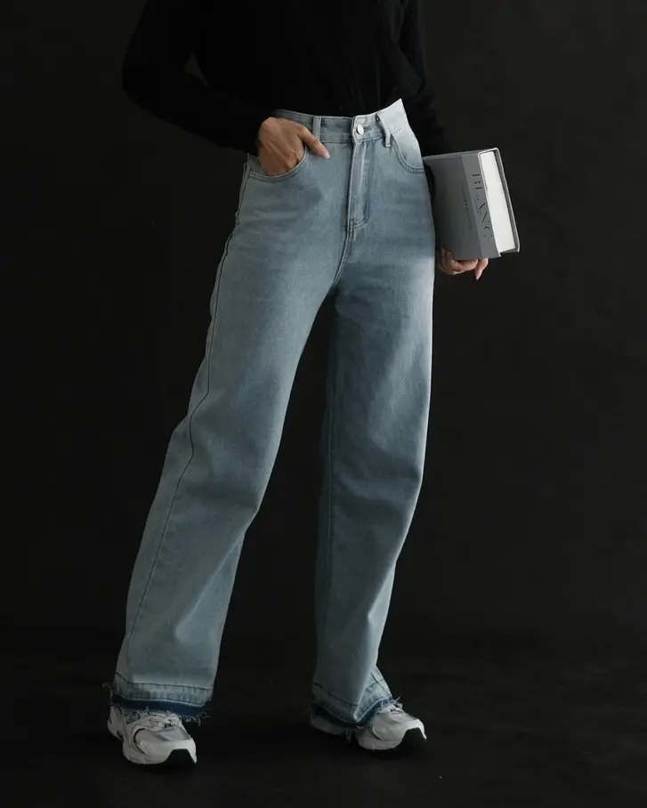 Jevera Denim Pants Kode 124 Light Blue