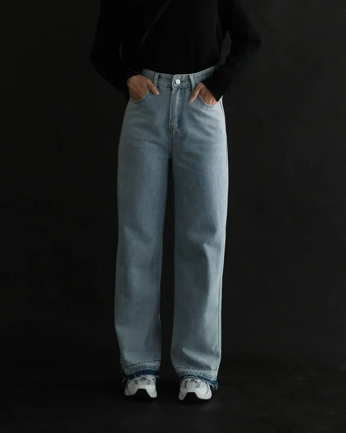 Jevera Denim Pants Kode 124 Light Blue - Image 2