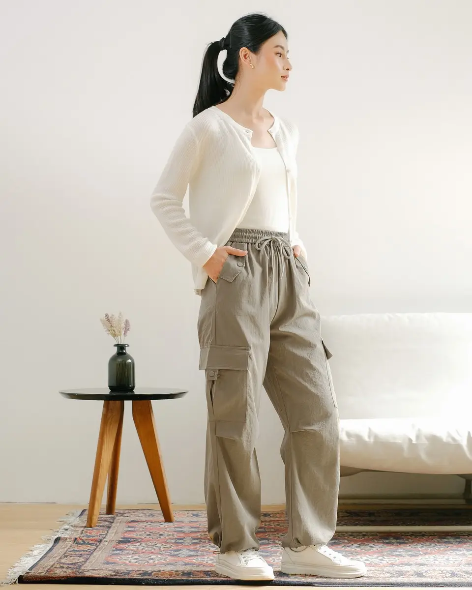 Kaizy Cargo Pants Kode 474/8009 Khaki