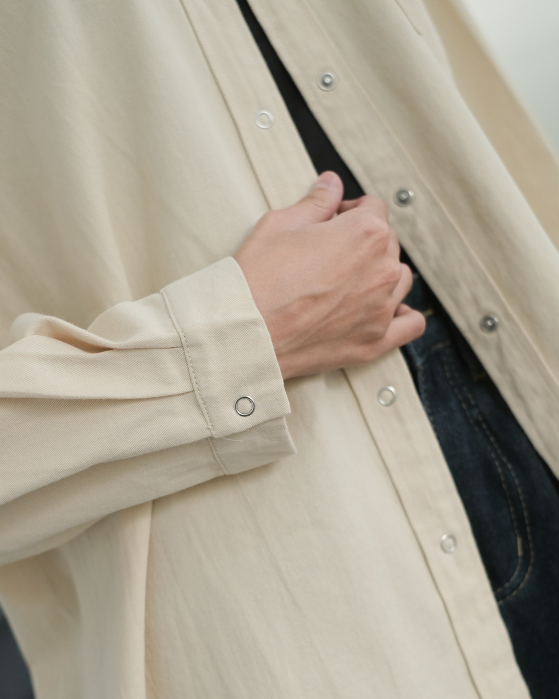 Kirey Shirt Kode 19083 Beige - Image 2