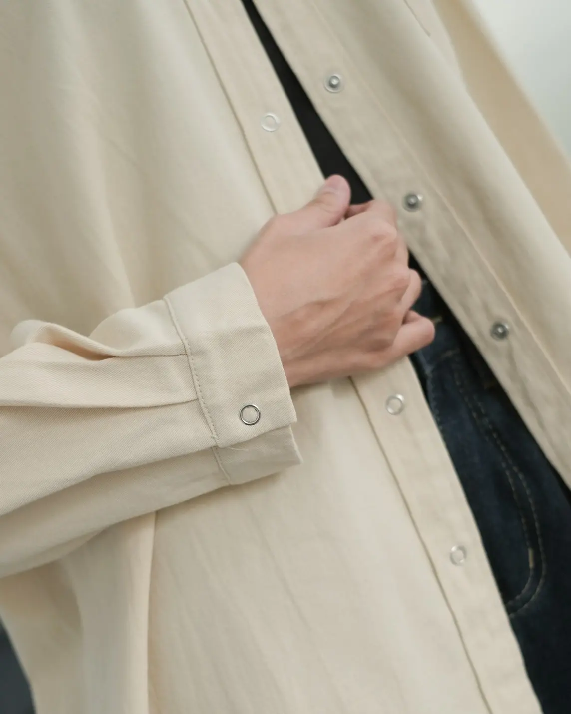 Kirey Shirt Kode 19083 Beige - Image 2