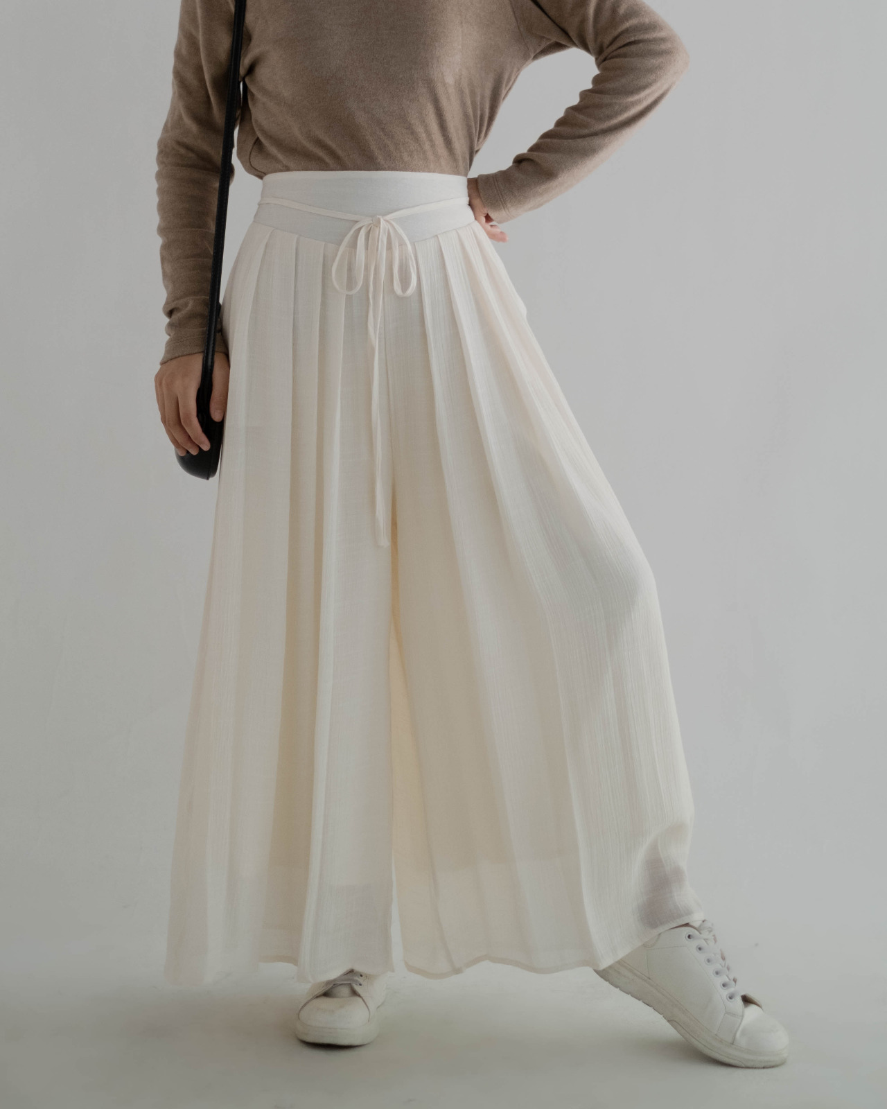 Lania Cullote Pants Kode 123 Ivory - Image 2