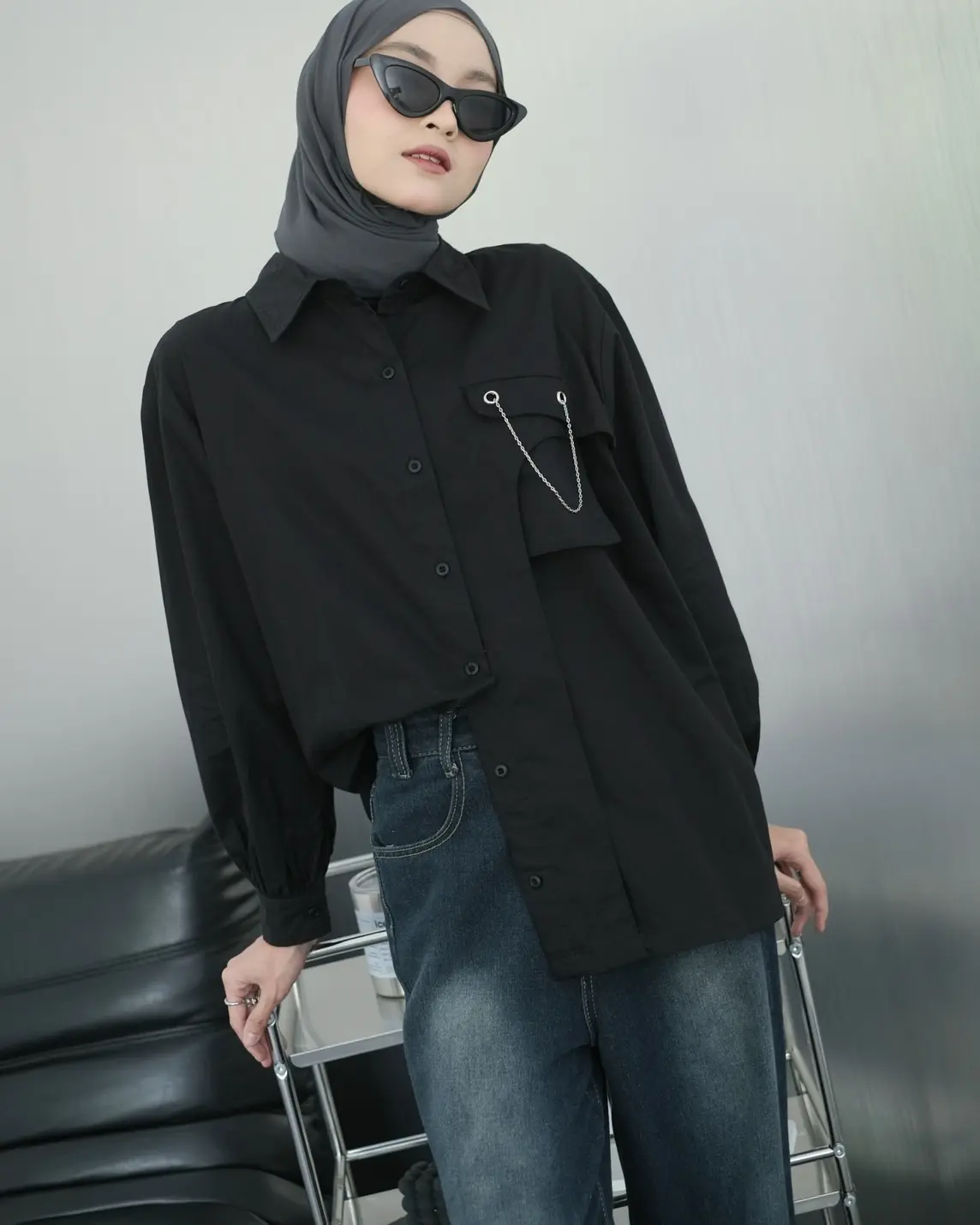 Lesley Shirt Black