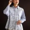 Letha Shirt Kode 70558 Navy