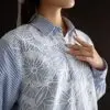 Letha Shirt Kode 70558 Navy - Image 2