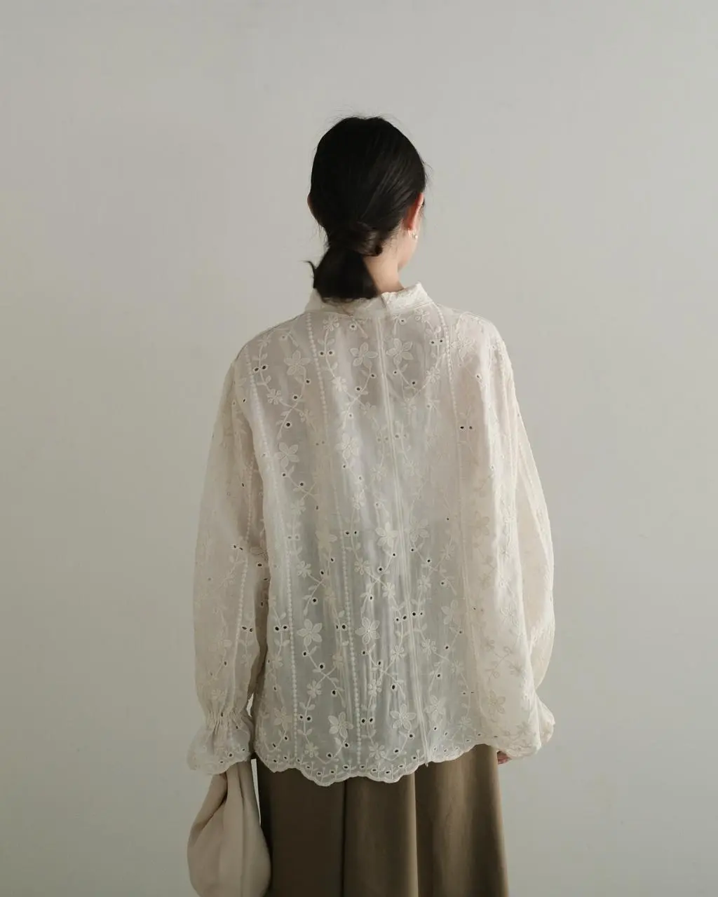 Maida Shirt Kode 99B Ivory - Image 3