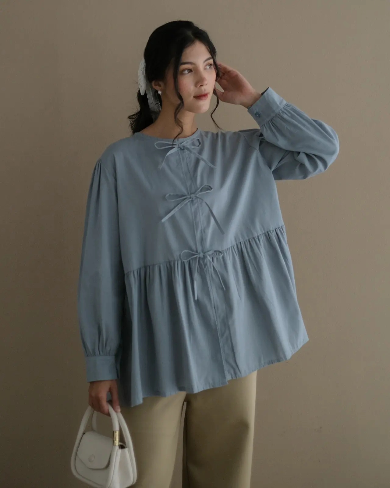 Meisya Blouse Blue