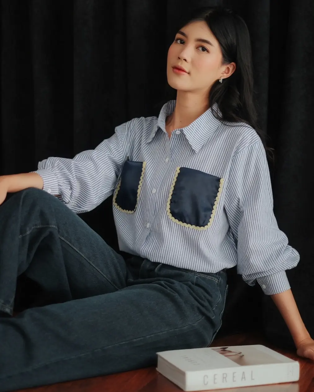 Minami Shirt Blue Denim
