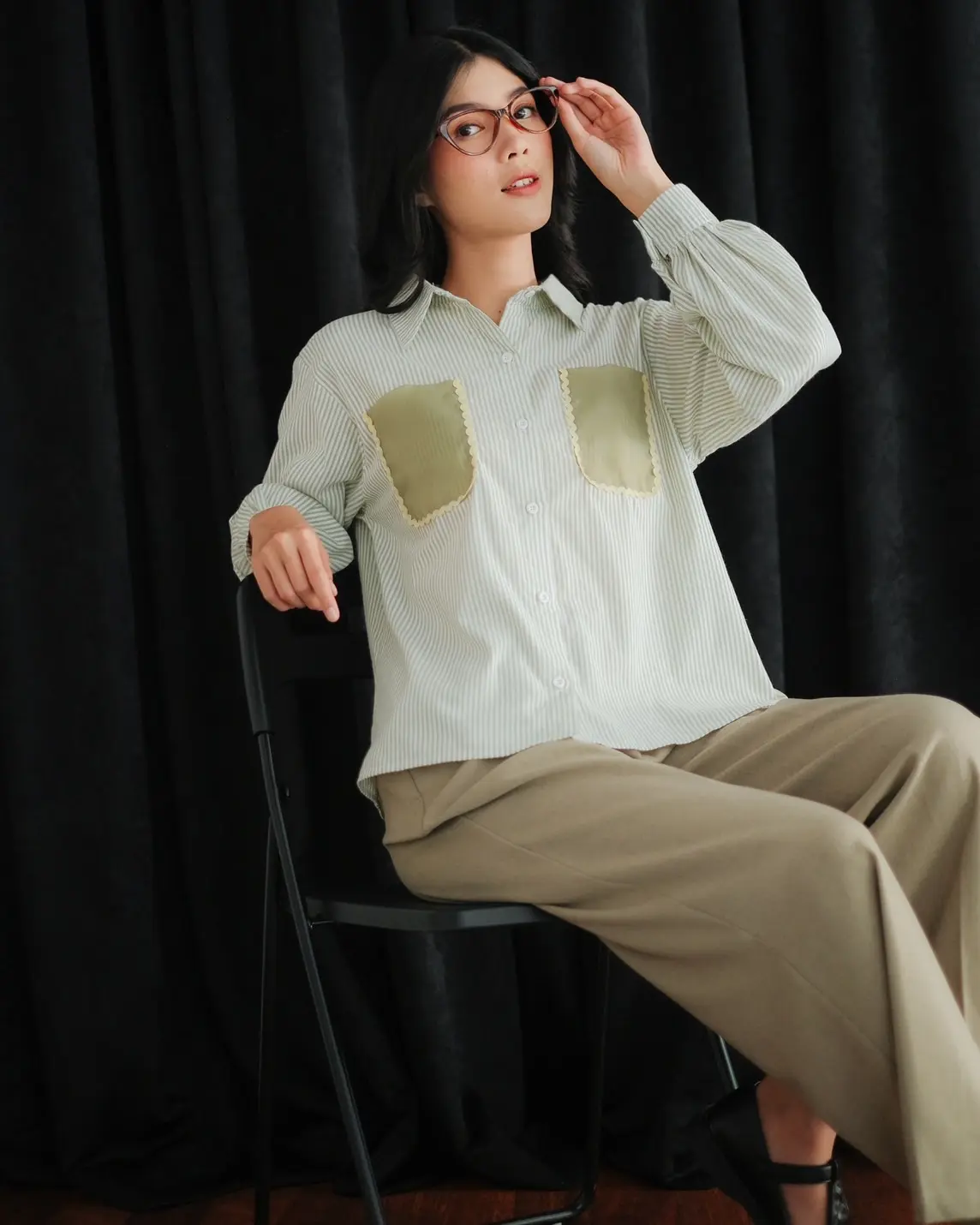 Minami Shirt Mint - Image 3