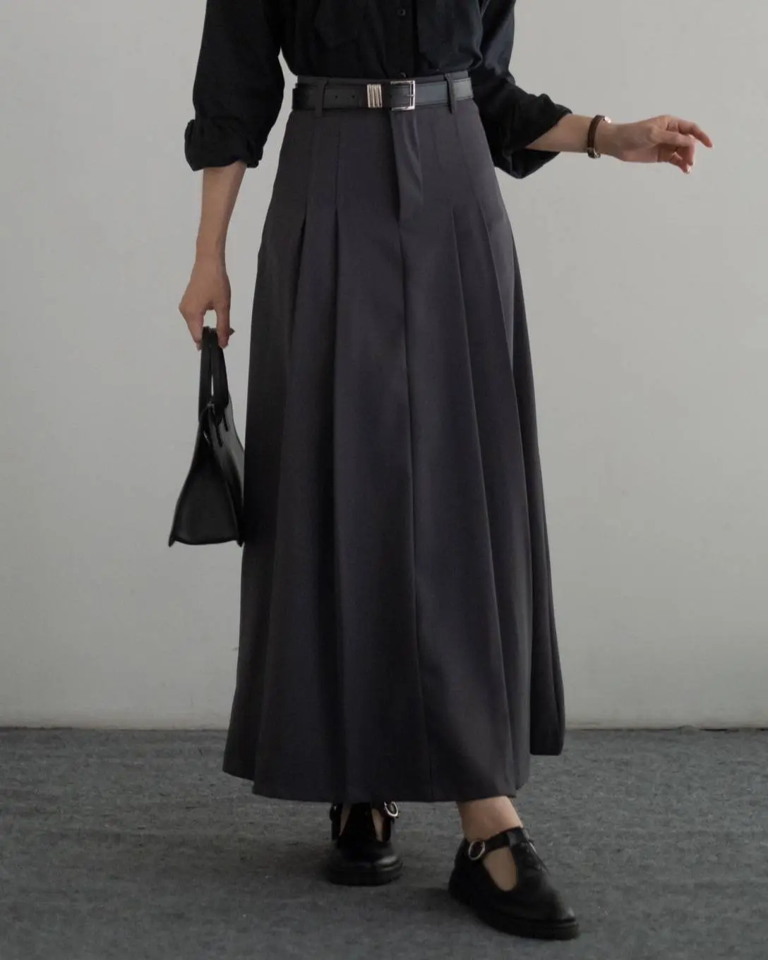 Nazmi Skirt Kode 2533/473 Dark Grey