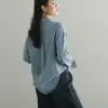 Olana Denim Shirt Light Blue - Image 4
