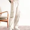 Qamita Cargo Pants Kode 475/8011 Cream - Image 2