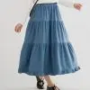 Qayla Denim Skirt Kode 424/9080 Medium Blue - Image 2