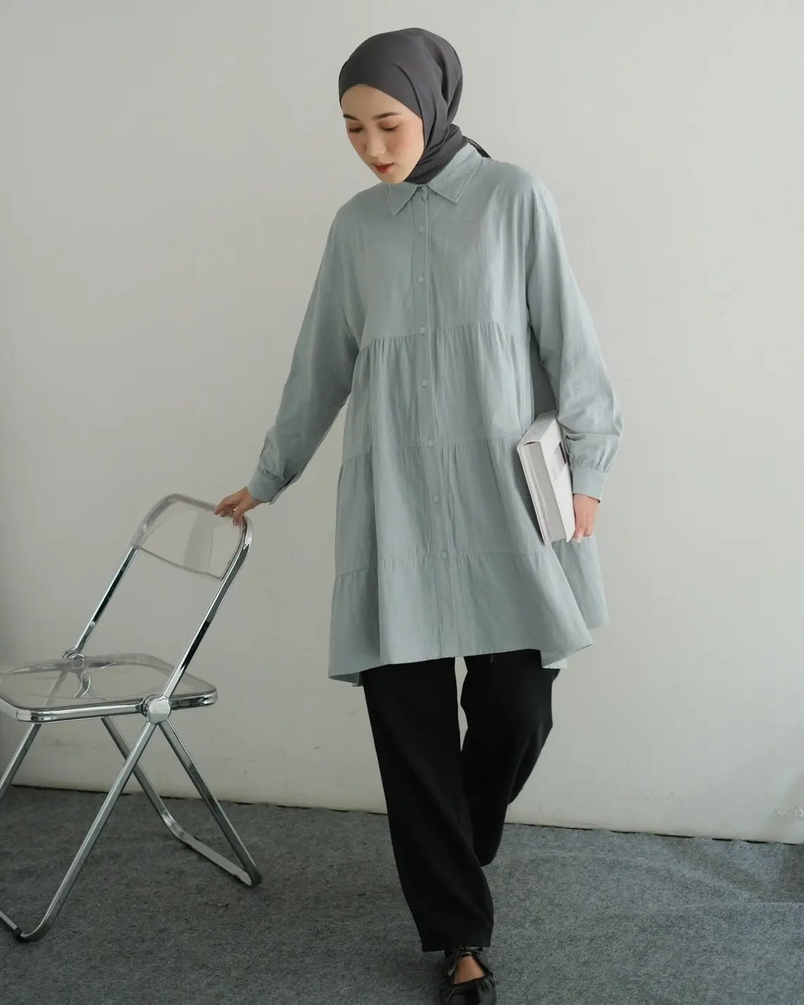 Quela Shirt Kode F156 Mint