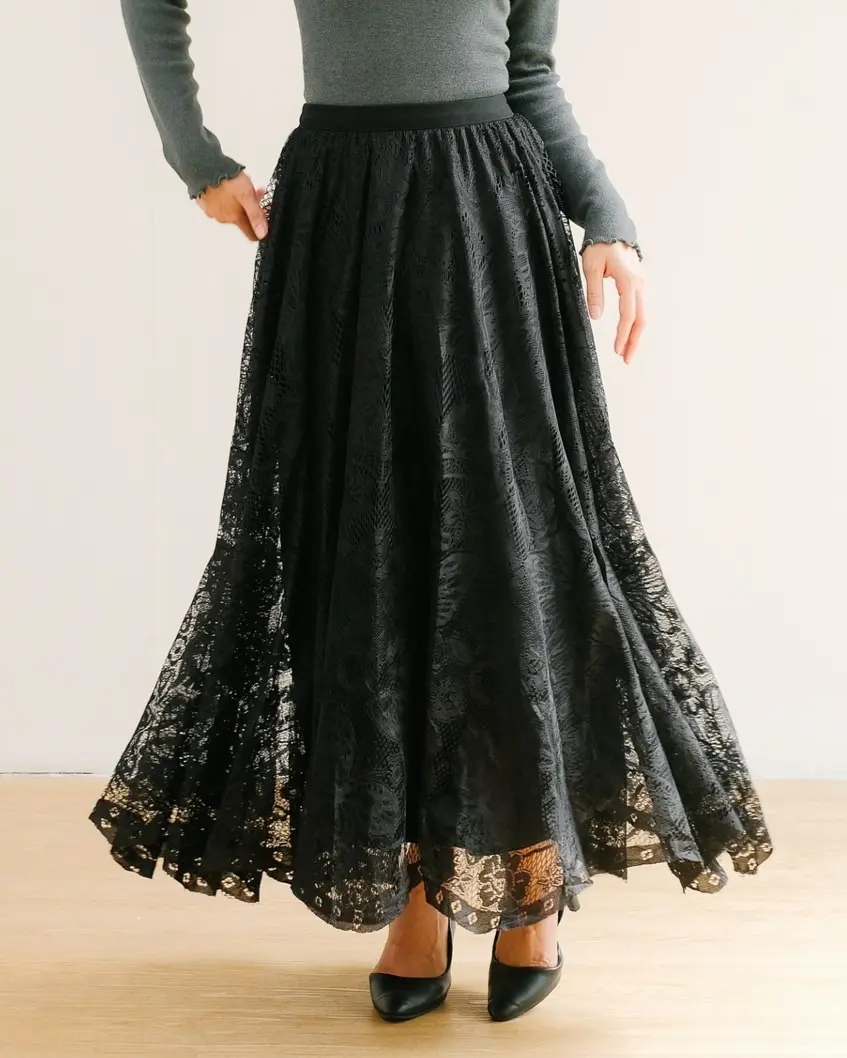 Quilyn Skirt Kode 414 Black - Image 2