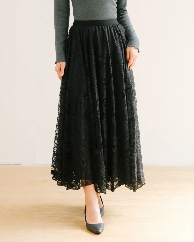 Quilyn Skirt Kode 414 Black