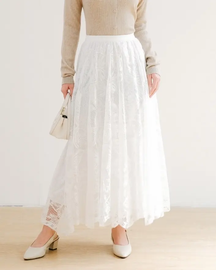 Quilyn Skirt Kode 414 Broken White - Image 2