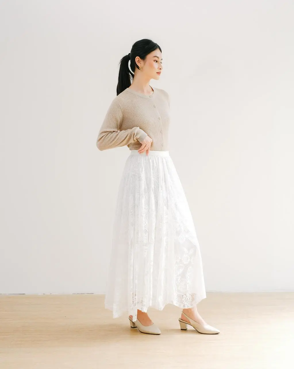 Quilyn Skirt Kode 414 Broken White - Image 3