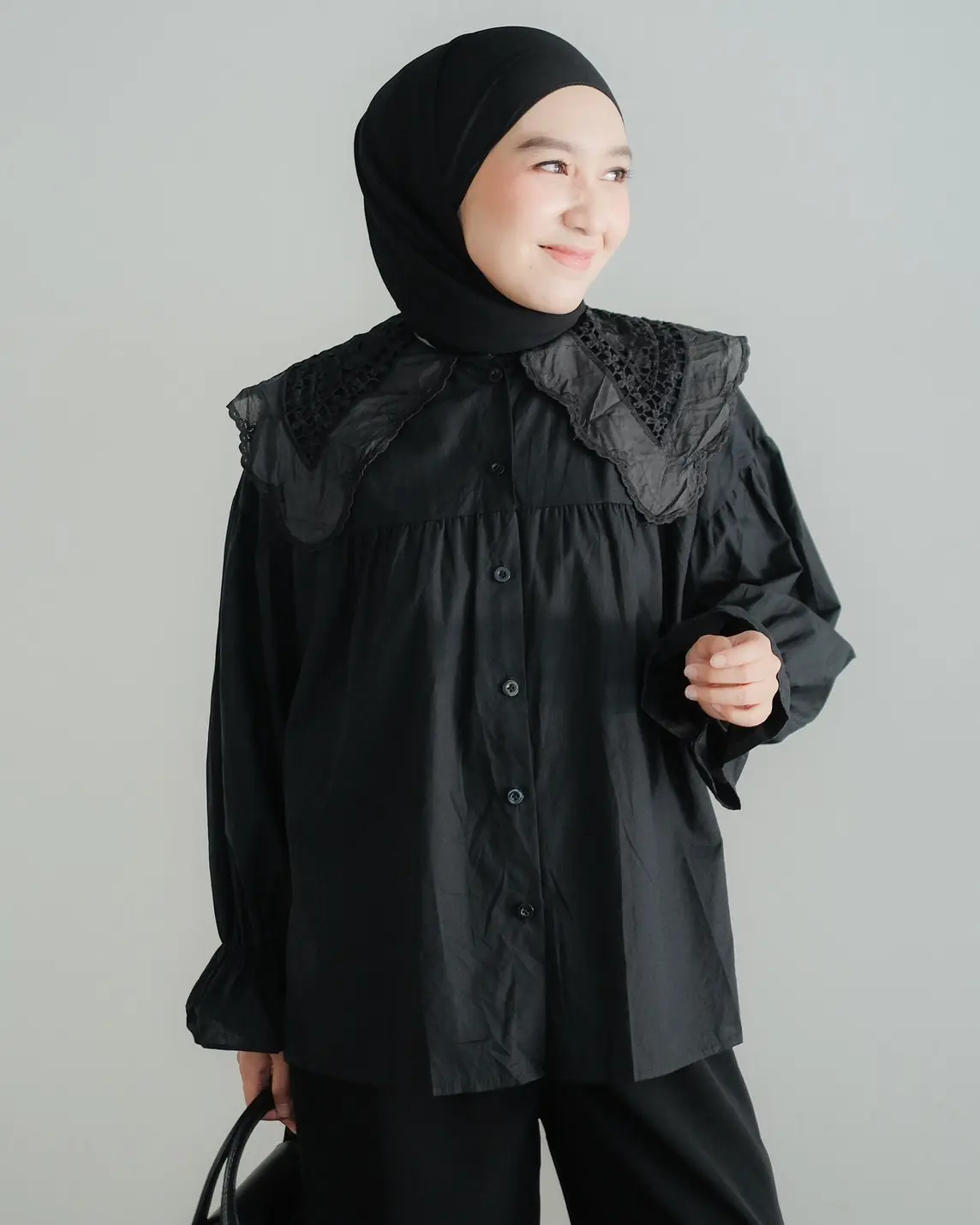 Tiara Shirt Kode 80/936 Black - Image 2