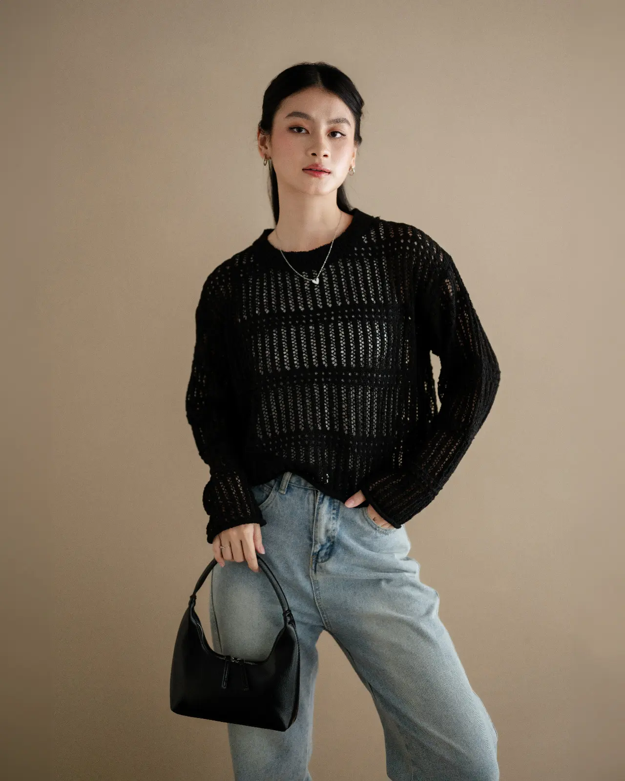 Xyra Blouse Kode 411 Black