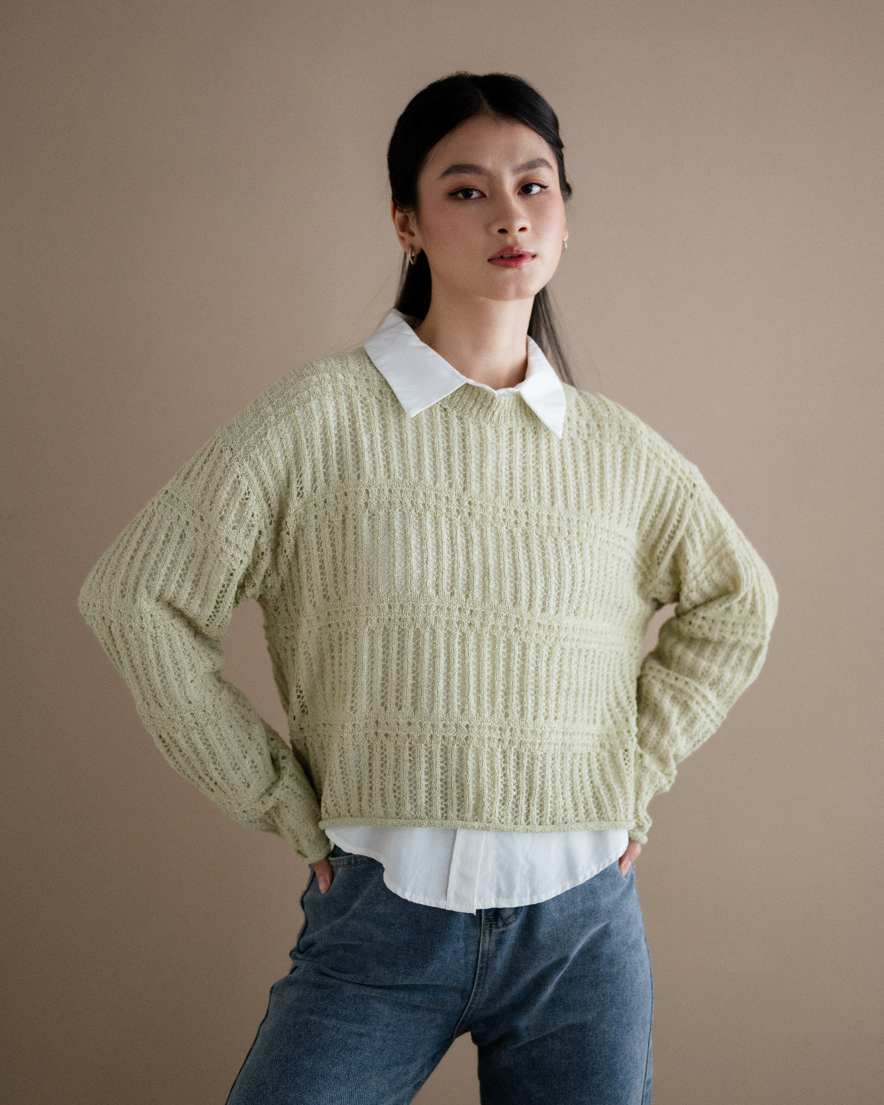 Xyra Blouse Kode 411 Mint